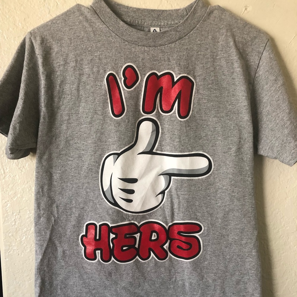 “I’m hers” Disney shirt
